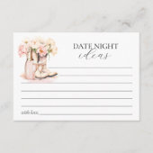 Cowgirl Laarzen Vrijgezellenfeest Bruid Datum Nach Advieskaart (Voorkant)