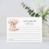 Cowgirl Laarzen Vrijgezellenfeest Bruid Datum Nach Advieskaart (Staand voorkant)