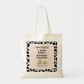 Cowgirl Laatste Rodeo Bachelorette Weekend Feest Tote Bag (Voorkant)
