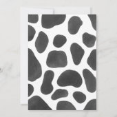 Cowgirl Laatste Rodeo Disco Bachelorette Kaart (Achterkant)