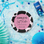 Cowgirl Laatste Rodeo Gepersonaliseerde Party Bord (Feest)