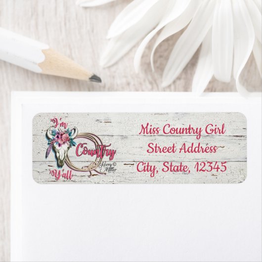 Cowgirl Label (Insitu)