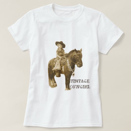  COWGIRL LADIES TOP (Design voorkant)