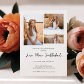 Cowgirl Land Western Foto Afstudeerfeest Kaart