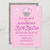 Cowgirl Last Rodeo Bachelorette Feest Kaart (Voorkant / Achterkant)