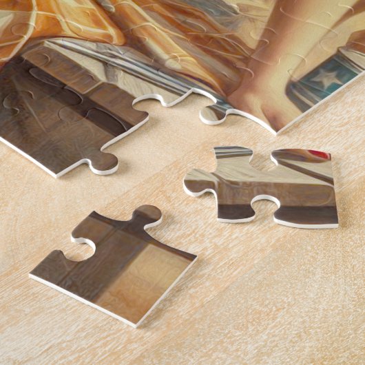  Cowgirl Legpuzzel (Zijkant)