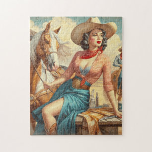  Cowgirl Legpuzzel