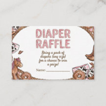 Cowgirl Luier Raffle