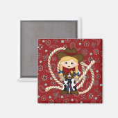 Cowgirl Magneet (Voorkant / Achterkant)