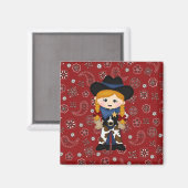 Cowgirl Magneet (Voorkant / Achterkant)
