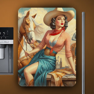 Cowgirl Magneet