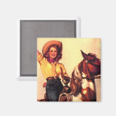 Cowgirl Magneet (Voorkant / Achterkant)