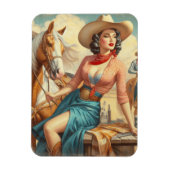  Cowgirl Magneet (Verticaal)