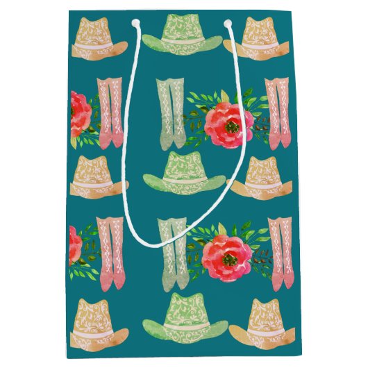 Cowgirl Medium Cadeauzakje (Voorkant)