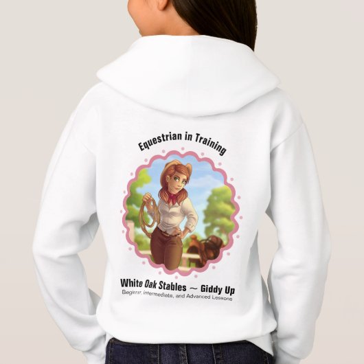 Cowgirl met Lasso (Achterkant)