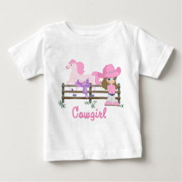 Cowgirl Met Paard