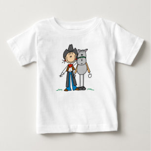 Cowgirl Met Paard T-shirts en Cadeaus