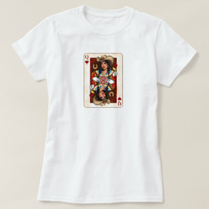 Cowgirl Midwest Queen of Hearts Kaart - Love Luck T-shirt