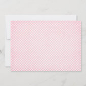 cowgirl nodig met laarzen en hoefijzer kaart (Achterkant)