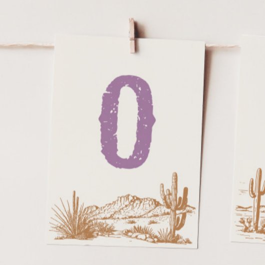 Cowgirl "O" High Chair Bunting Banner Kaart