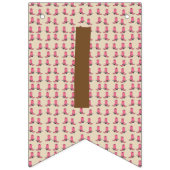 Cowgirl of Cowboy Gender onthult Bunting Flags Vlaggetjes (Tweede vlag)