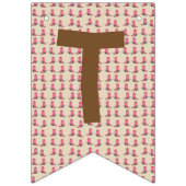 Cowgirl of Cowboy Gender onthult Bunting Flags Vlaggetjes (Derde vlag)