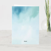 Cowgirl oma bedankkaart (Achterkant)