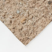 Cowgirl op het strand meisje verjaardagsfeestje ca fleece deken (Hoek)