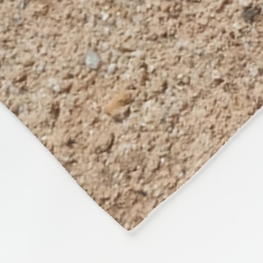 Cowgirl op het strand meisje verjaardagsfeestje ca fleece deken (Hoek)