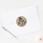 Cowgirl op koffie LOGO STICKER (Envelop)