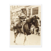Cowgirl op PaardenVintage 1930