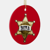 "Cowgirl" Ornament Diva (Rechts)