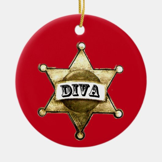 "Cowgirl" Ornament Diva (Voorkant)
