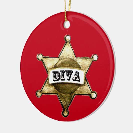 "Cowgirl" Ornament Diva (Links)