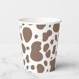 Cowgirl Party Cups   Koe print papieren bekers