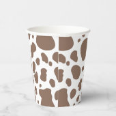 Cowgirl Party Cups | Koe print papieren bekers (Rechts)