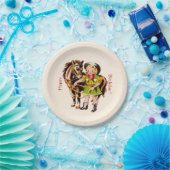 Cowgirl Party Papieren Bordje (Feest)