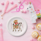 Cowgirl Party Papieren Bordje (Feest)
