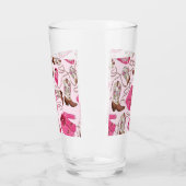 cowgirl patroon stijl glas (Links)