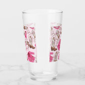 cowgirl pattern style glas (Rechts)