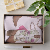 cowgirl pattern style tissuepapier (Geschenk)