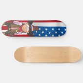 Cowgirl Persoonlijk Skateboard (Horizontaal)