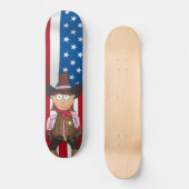 Cowgirl Persoonlijk Skateboard (Voorkant)