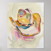 Cowgirl Pet Schilderij Decor, Westerne Ranch Paste Poster (Voorkant)