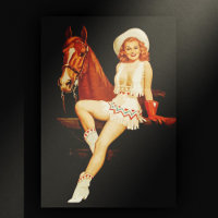 Cowgirl Pin-Up