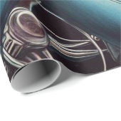  Cowgirl Pin Up Cadeaupapier (Rol Hoek)