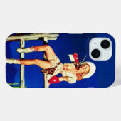 Cowgirl pin-up Case-Mate iPhone case (Achterkant (horizontaal))