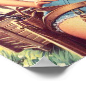  Cowgirl Pin Up Poster (Hoek)