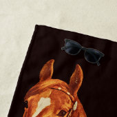 Cowgirl Pin-Up Strandlaken (In situ)