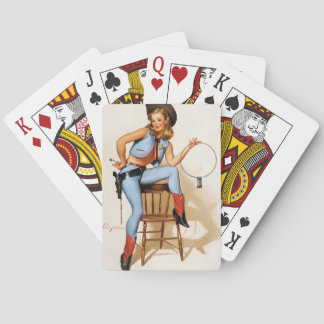 Cowgirl Plaatsvervanger Pokerkaarten